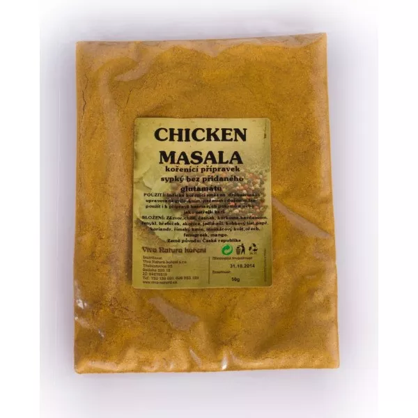 Chicken masala-bez glutamátu a soli