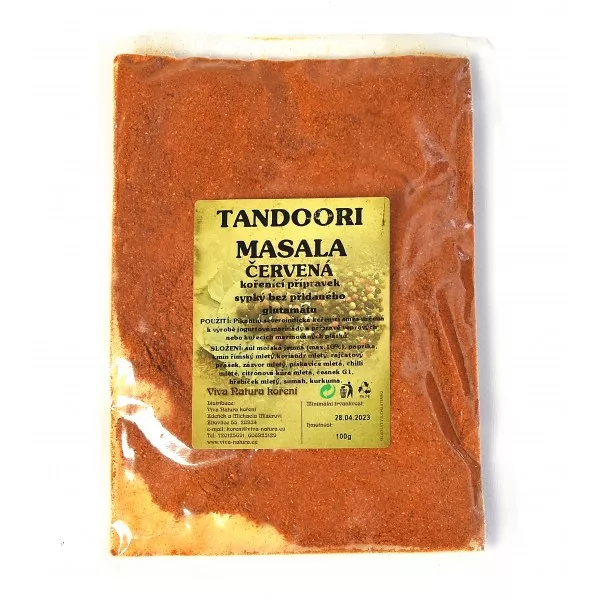 Tandoori masala-bez glutamátu