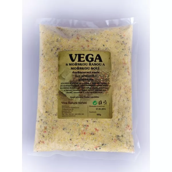 Gurmánka(Vega)s mořskou řasou a mořskou solí-bez glutamátu